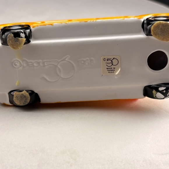 Department 56 Snow Village School Bus & Snow Plow - Picture 12 of 15